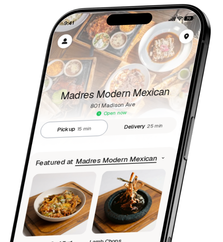 Madres Modern Mexican app preview