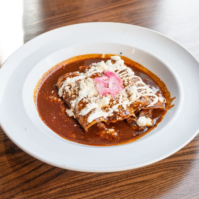 Enchiladas Carne Prime.